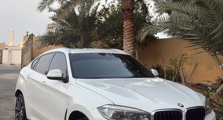 BMW X6 full option Gcc 2018 for sale