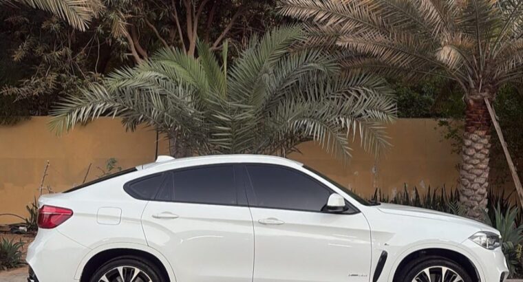 BMW X6 full option Gcc 2018 for sale