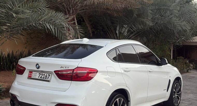 BMW X6 full option Gcc 2018 for sale