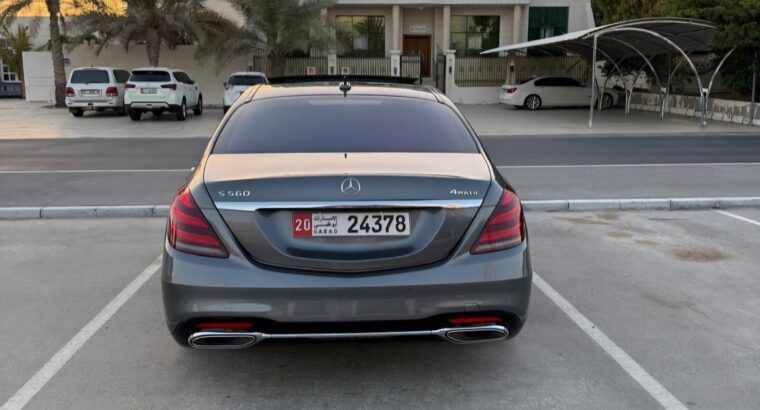 Mercedes S560 AMG 2018 Gcc for sale