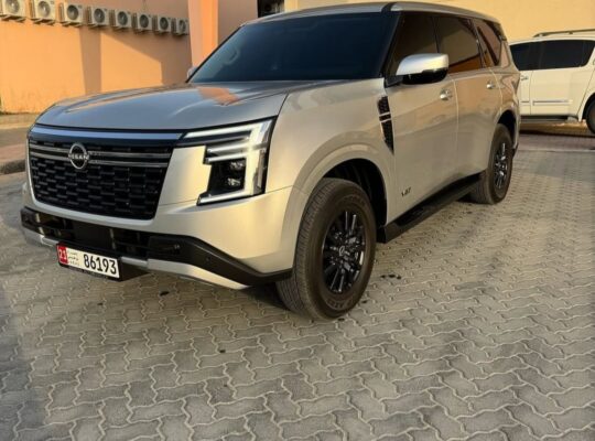 Nissan patrol 2025 new shape Gcc