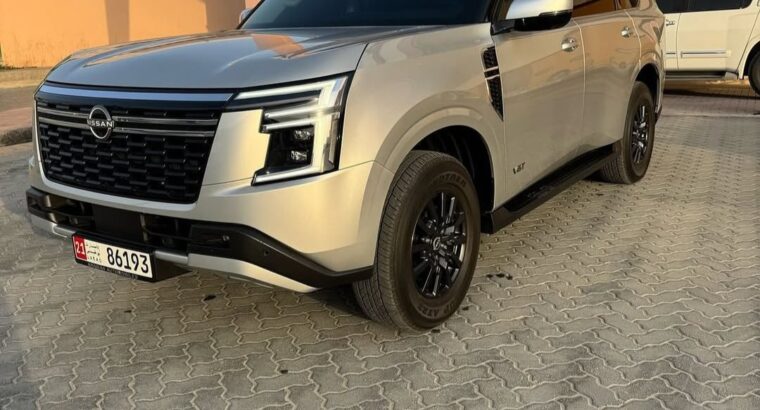 Nissan patrol 2025 new shape Gcc