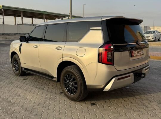 Nissan patrol 2025 new shape Gcc