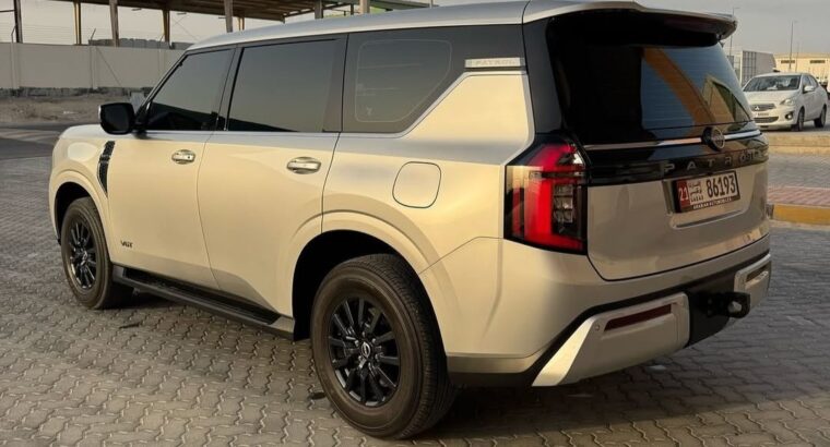 Nissan patrol 2025 new shape Gcc