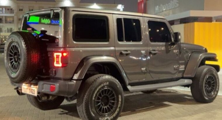 Jeep wrangler 2018 Gcc full option