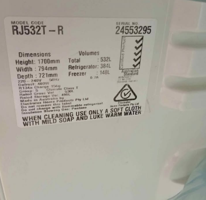 Westinghouse freezers for sale