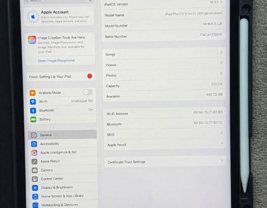 iPad Pro 12.9-inch 5th generation for sale
