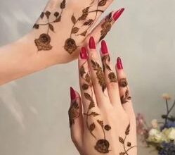 نقش حناء في المنزل