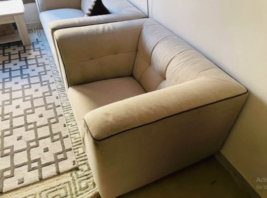 6 seater sofa (1+2+3) Light Gray for sale