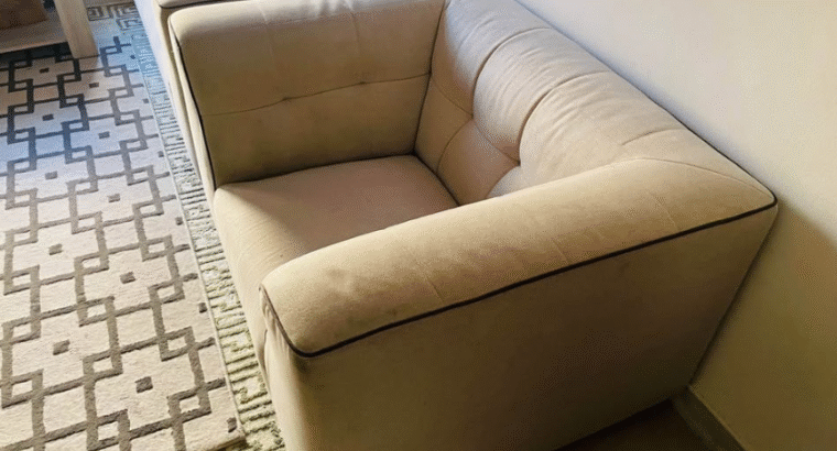 6 seater sofa (1+2+3) Light Gray for sale