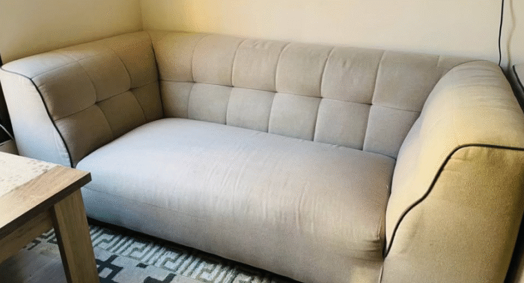 6 seater sofa (1+2+3) Light Gray for sale