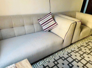 6 seater sofa (1+2+3) Light Gray for sale