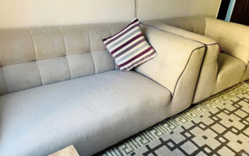 6 seater sofa (1+2+3) Light Gray for sale