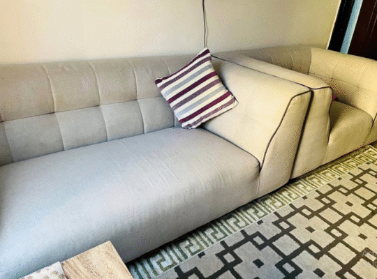 6 seater sofa (1+2+3) Light Gray for sale