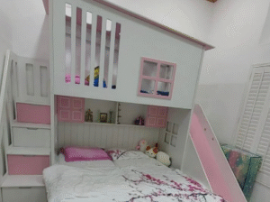 Baby bed with slide for sale