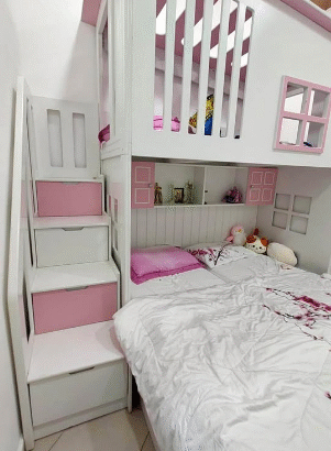 Baby bed with slide for sale