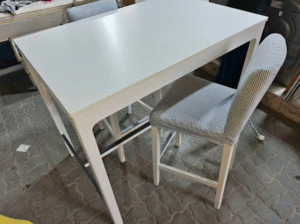 Bar table with 2 chairs For Sale