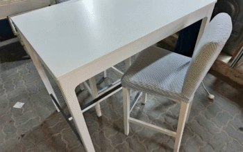 Bar table with 2 chairs For Sale