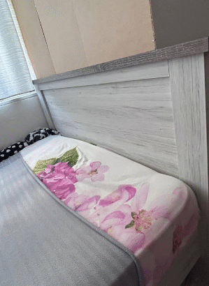 Chevron Single Bed For Sale