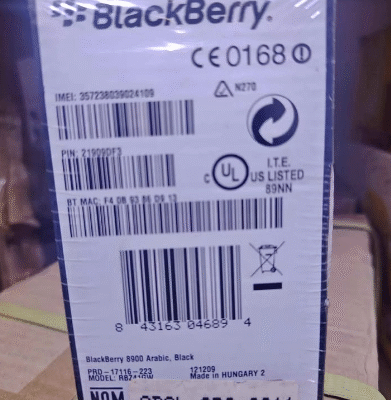 Blackberry 8900 Arabic version For Sale