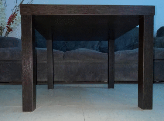 Centre Table + 4 Nos. Round Foot Stool for Sale