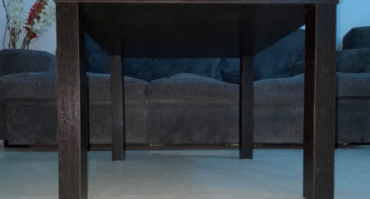 Centre Table + 4 Nos. Round Foot Stool for Sale