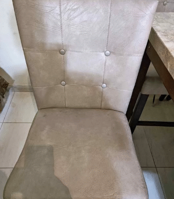 Dining Table 8 chairs Natural marble for sale