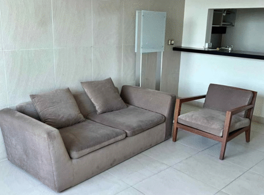 Feather filled sofa for sale
