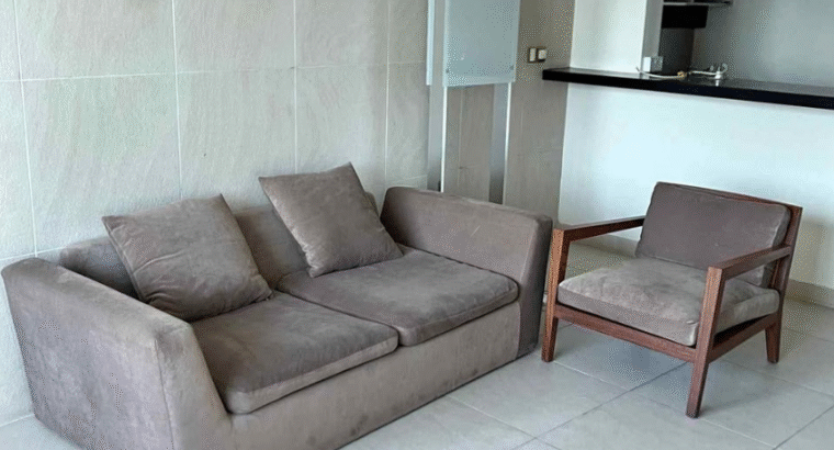 Feather filled sofa for sale