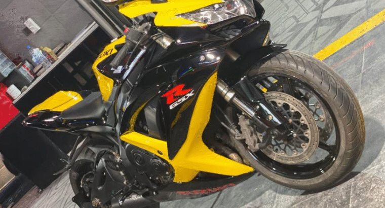 Suzuki GSXR 600 2008 in perfect condition for sale