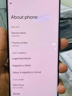 Googl Pixel 6 pro 256 For Sale