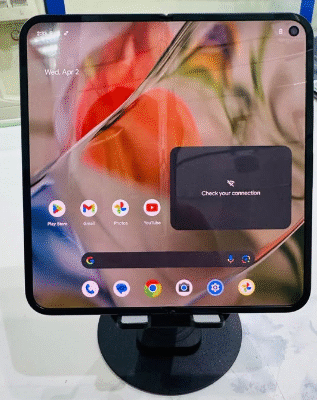 Google Pixel Fold in sleek black for sale