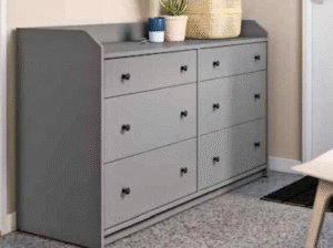 IKEA HAUGA chest of 6Drwar sideboard buffet for sa