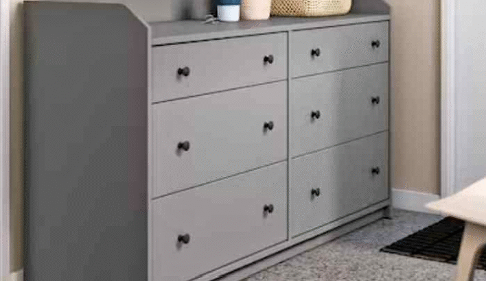 IKEA HAUGA chest of 6Drwar sideboard buffet for sa