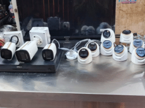 Hikvision cameras 11 pc with system for sale