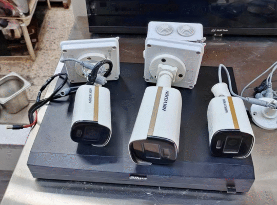 Hikvision cameras 11 pc with system for sale
