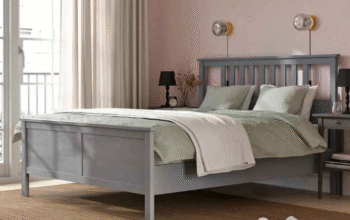 King Size Bed frame with 2 sides Table for sale