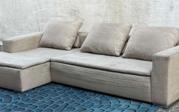 L shape sofa in good condition for sale