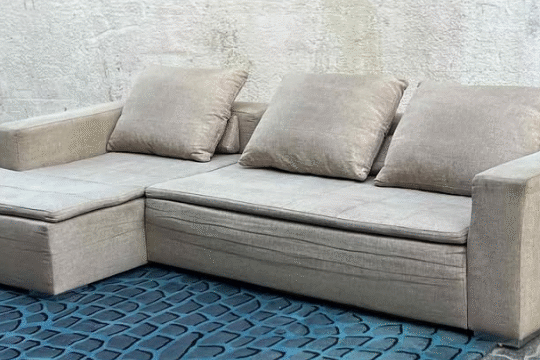 L shape sofa in good condition for sale