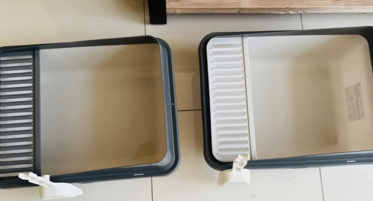 Litter boxes XL size semi covered anti splash for