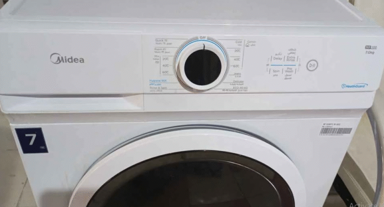 Midea 7 kg washing machine with healthguard for sa