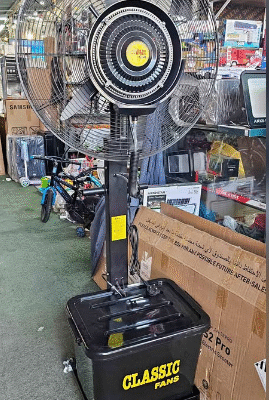 CLASSIC FAN Pedestal Mist Fan 26″ For Sale