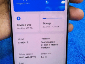 OnePlus 10T 5G 128 GB For Sale