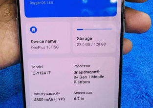 OnePlus 10T 5G 128 GB For Sale