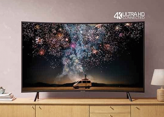 SAMSUNG 65″ Curved TV UHD 4K SMART TV FOR SALE