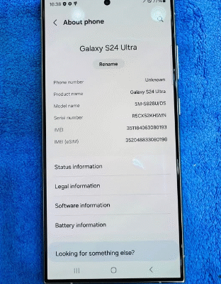 Samsang S24 ultra 256 For Sale