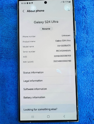 Samsang S24 ultra 256 For Sale