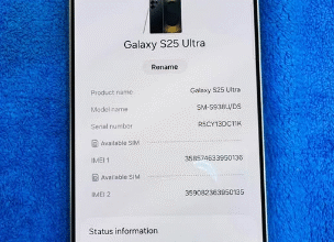 Samsang S25 ultra 512 For Sale