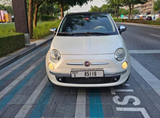 Fiat 500c convertible 2014 Gcc