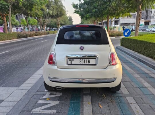 Fiat 500c convertible 2014 Gcc